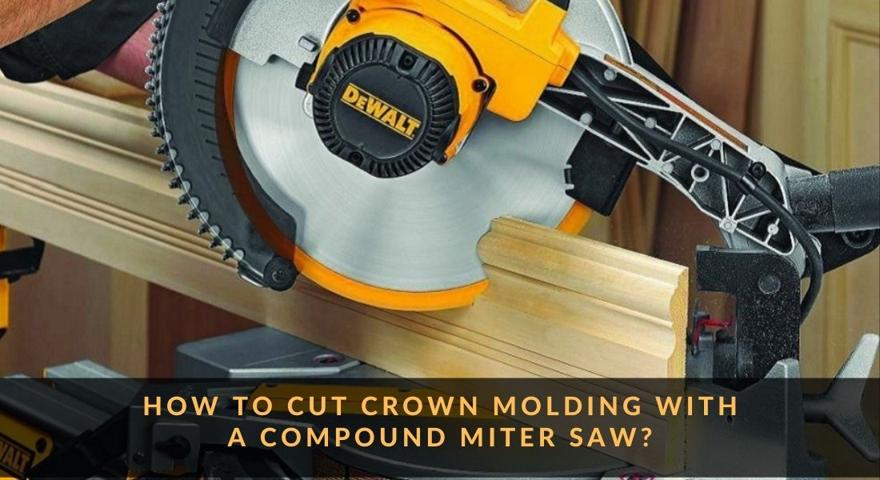 How do I use a circular saw to make a compound cut?