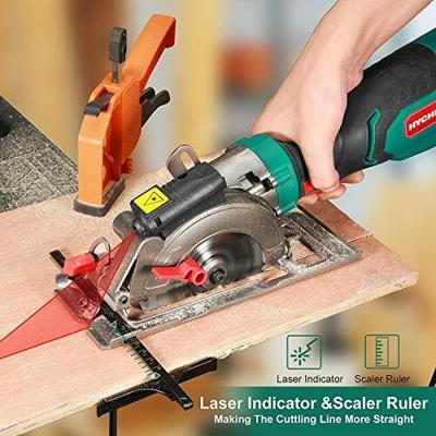 how to use hychika mini circular saw