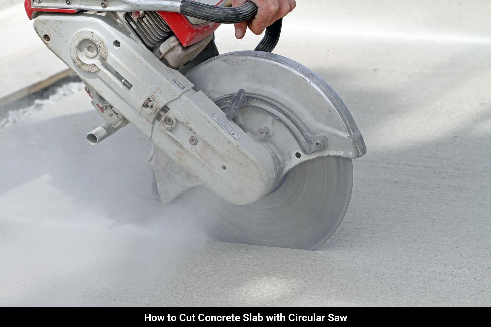 Cutting a Concrete Slab with a Circular Saw A StepbyStep Guide