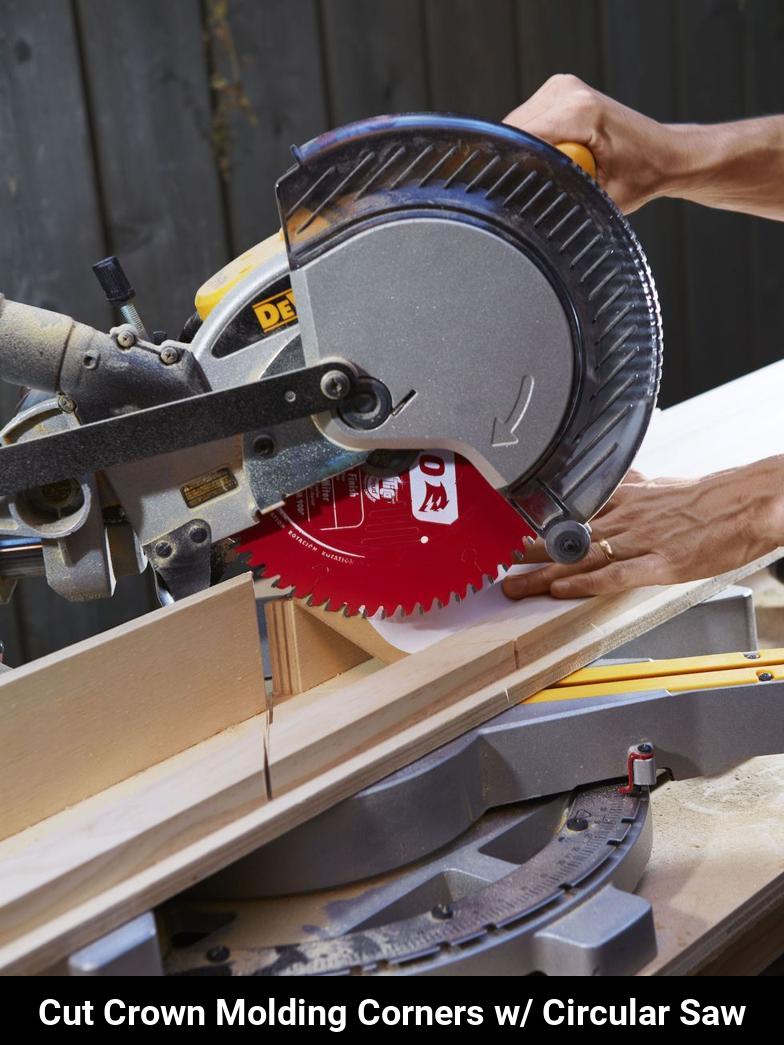 How to Cut Crown Molding Corners with a Circular Saw Toolz Geek