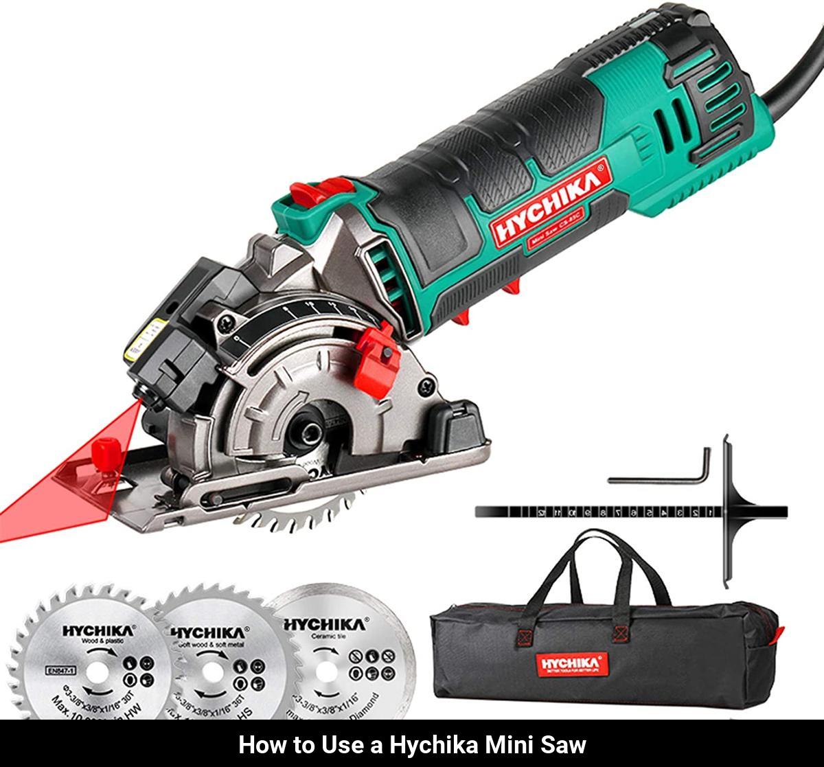 How to Use a Hychika Mini Circular Saw Toolz Geek