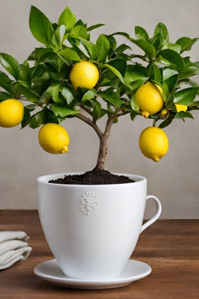 Plant Lemons in a Cup