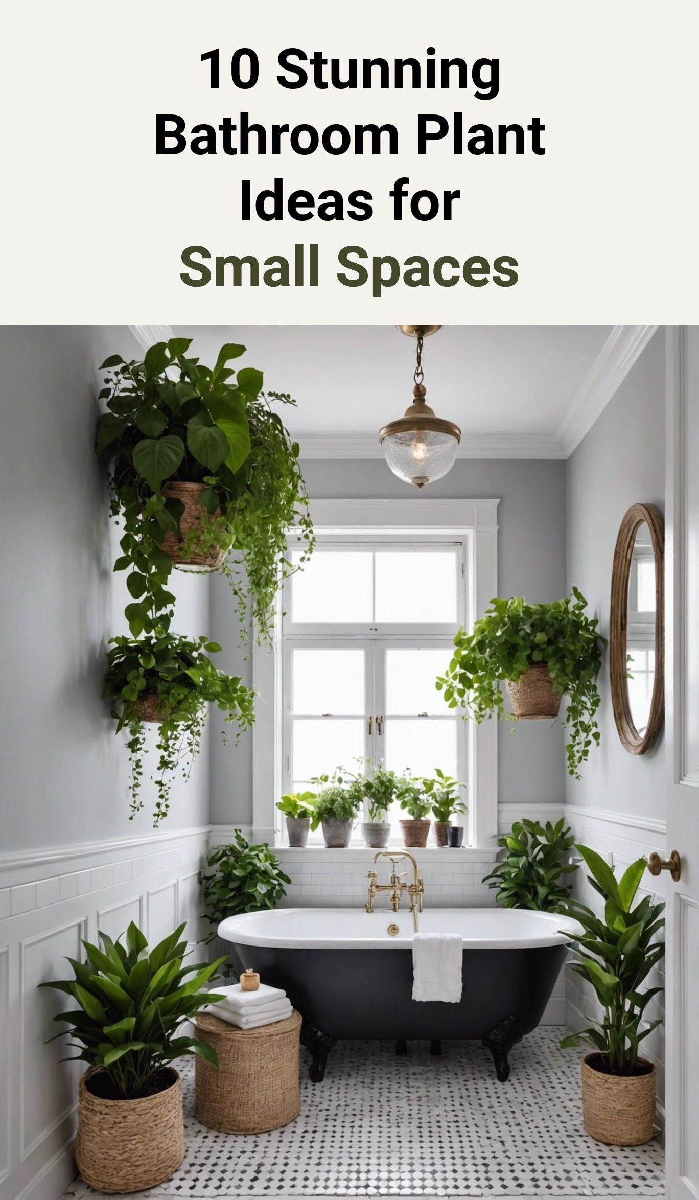 10 Stunning Bathroom Plant Ideas for Small Spaces