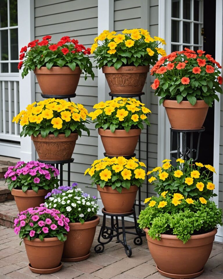 31 Patio Flower Pot Ideas and Inspiration