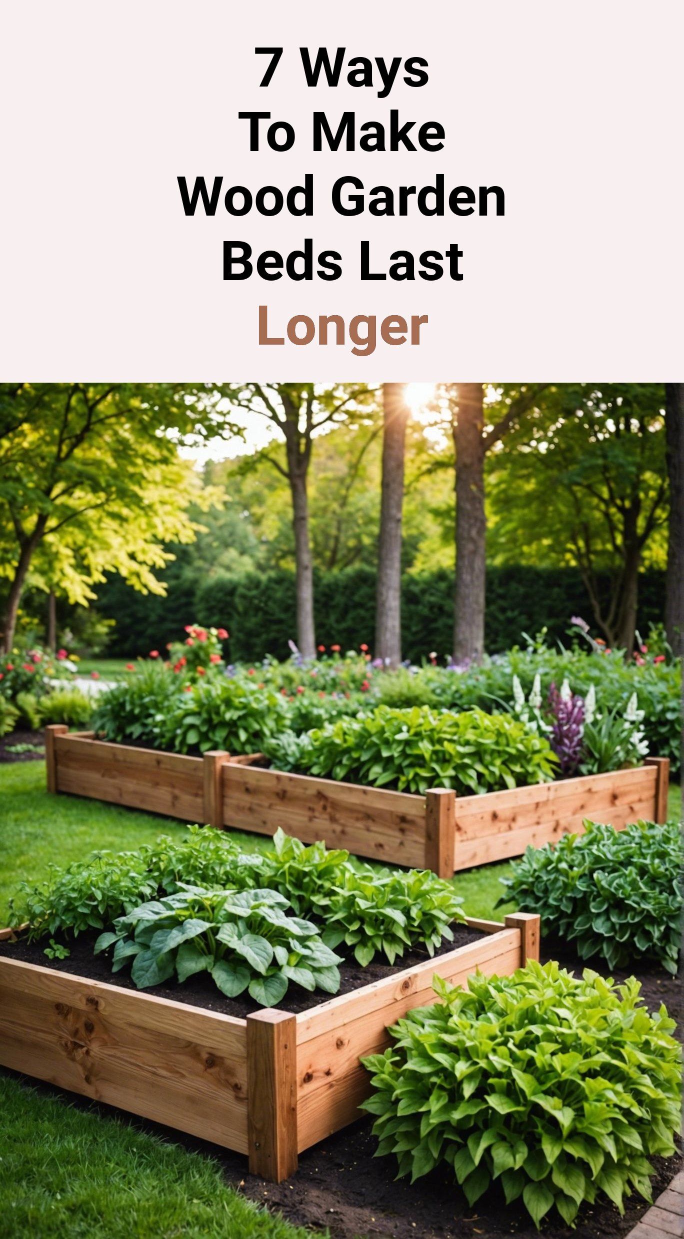 7 Ways To Make Wood Garden Beds Last Longer