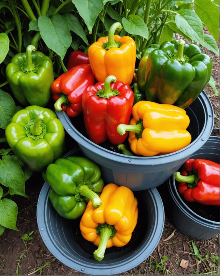 How To Grow Buckets Full Of Bell Peppers