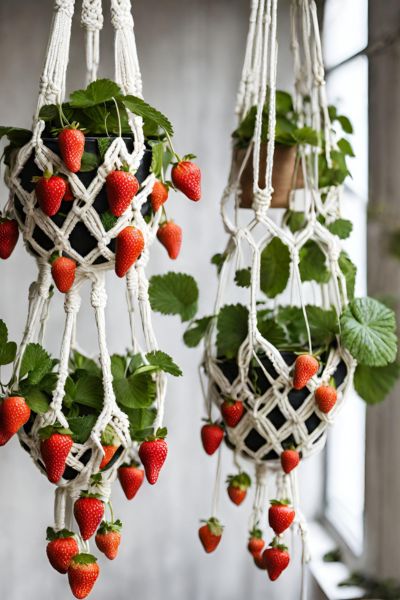 Hanging Strawberry Planters
