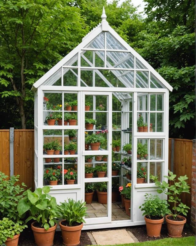 Build a small greenhouse.