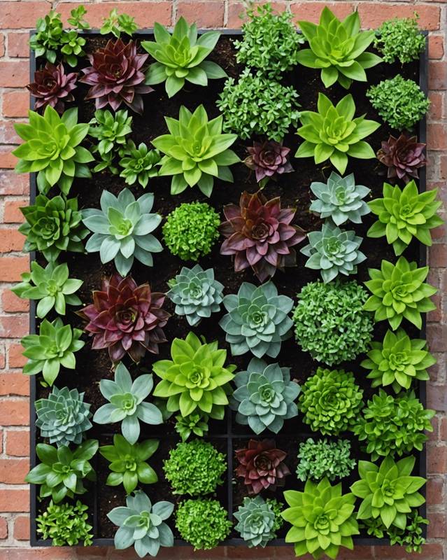 Create a vertical garden.