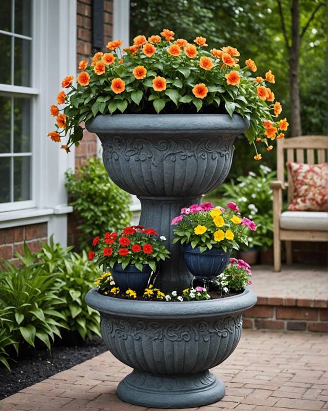 Flower Pot Fountains 