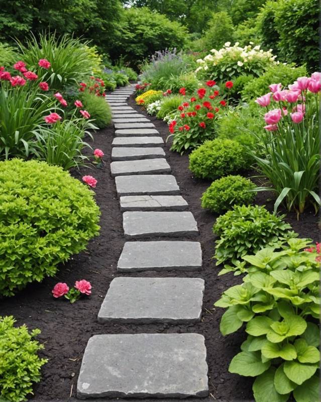 Install a stepping stone path.