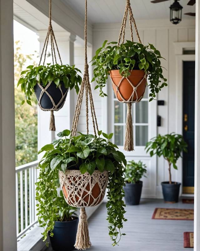 Macrame Hanging Planters