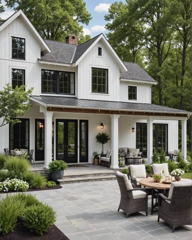 Modern Farmhouse with Clean Lines