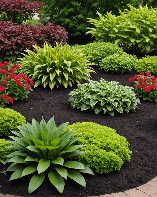 Mulch around the bed.