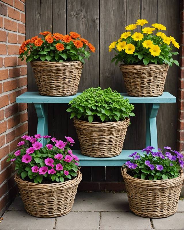 Repurposed Baskets