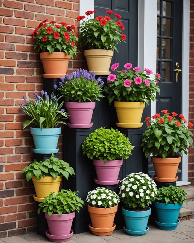 Stacked Planters
