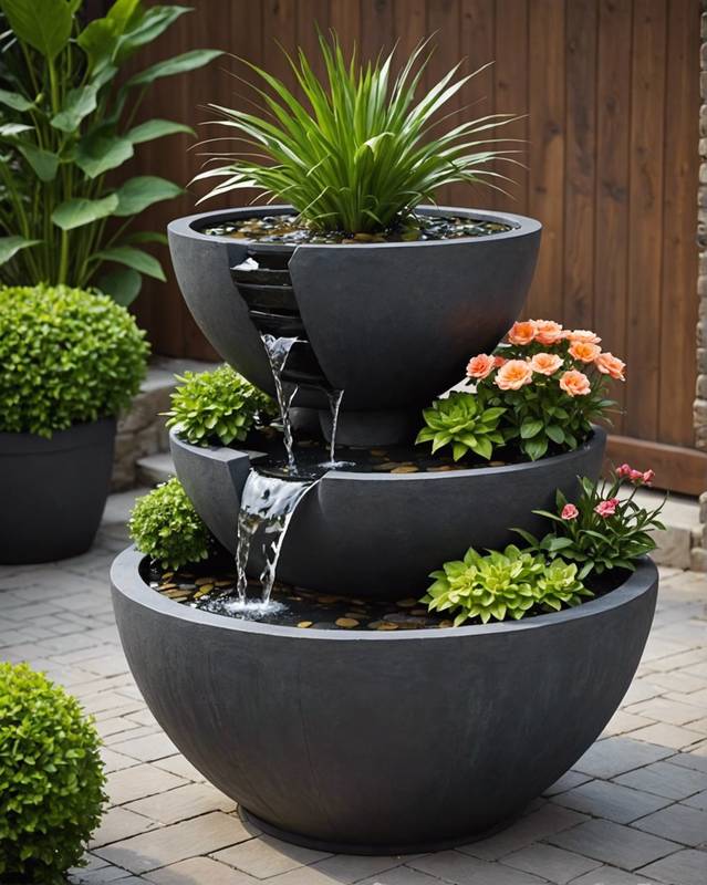 Water Feature Planter