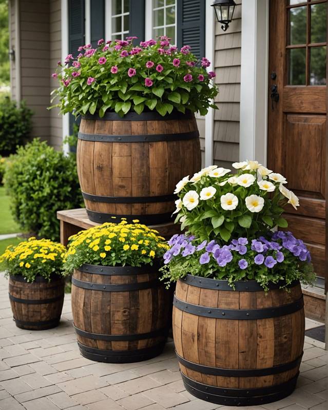 Wooden Barrels 