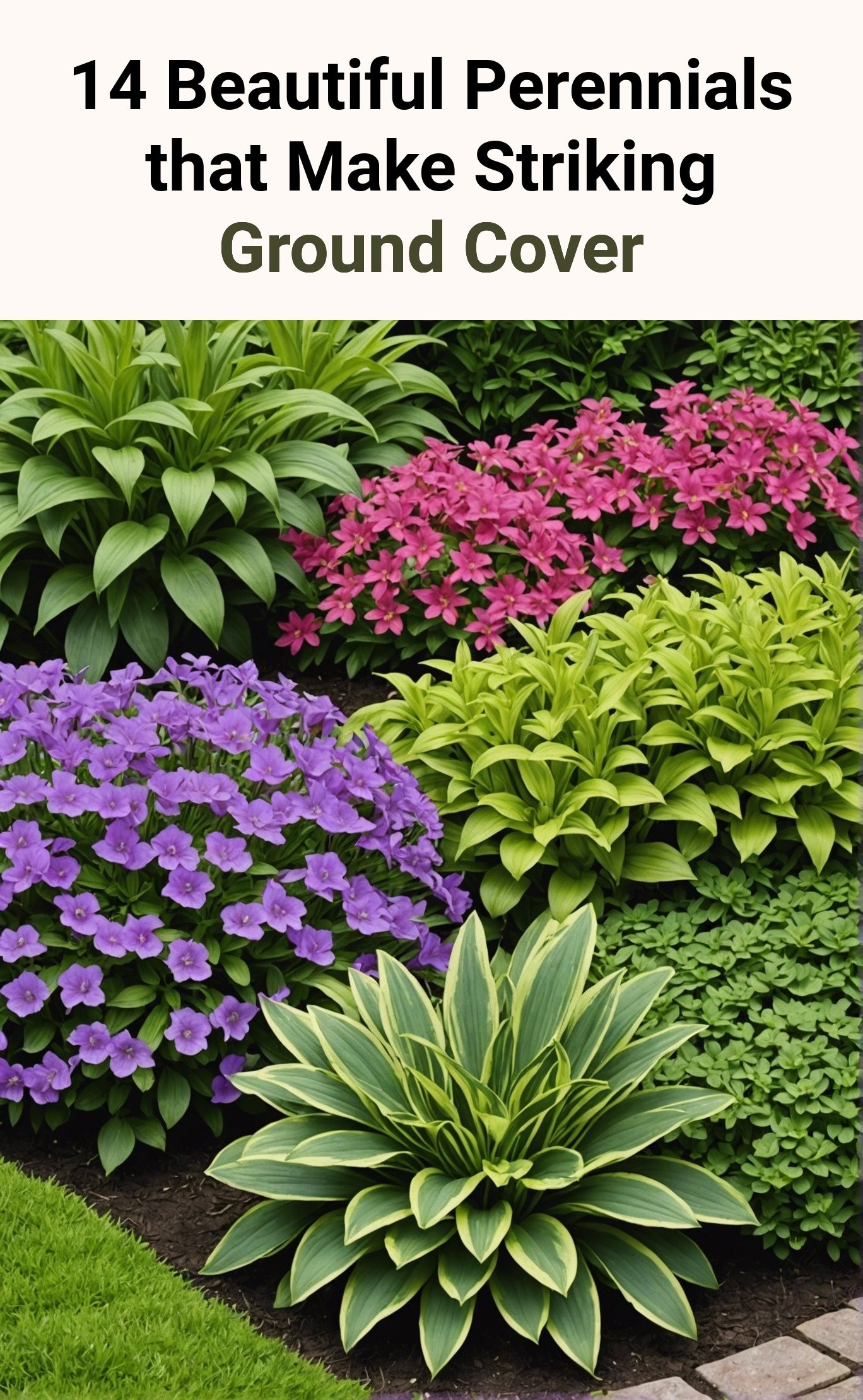 14 Beautiful Perennials that Make Striking Ground Cover