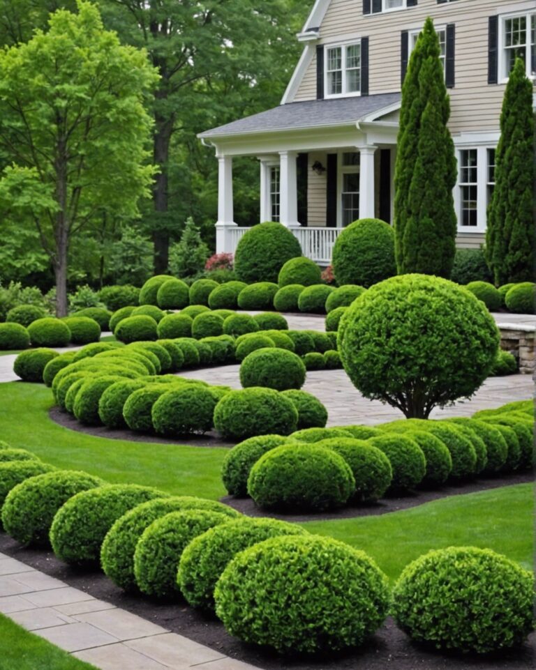 20 Boxwood Landscaping Ideas for Front Yards