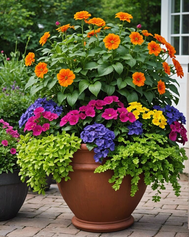 20 Colorful Container Gardening Ideas for Flowers