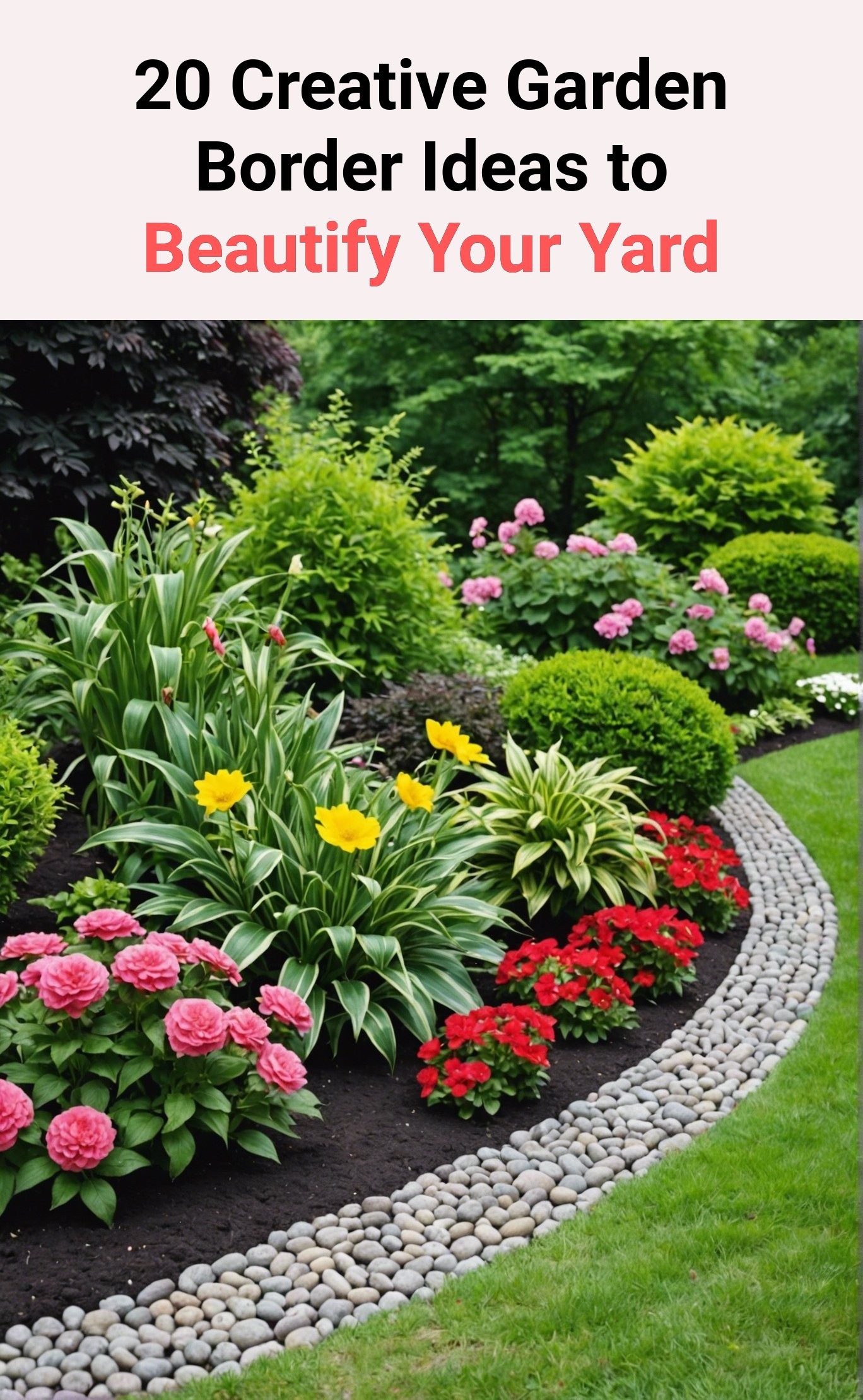 20 Creative Garden Border Ideas to Beautify Your Yard