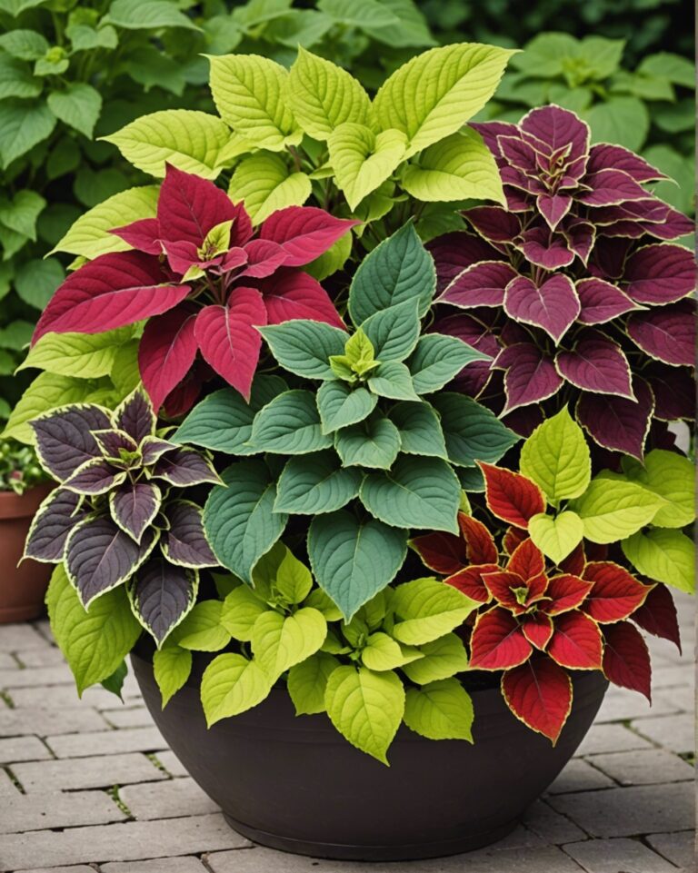 20 Easy-to-Maintain Coleus Container Designs