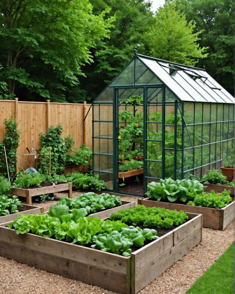 20 Inspiring Enclosed Vegetable Garden Designs