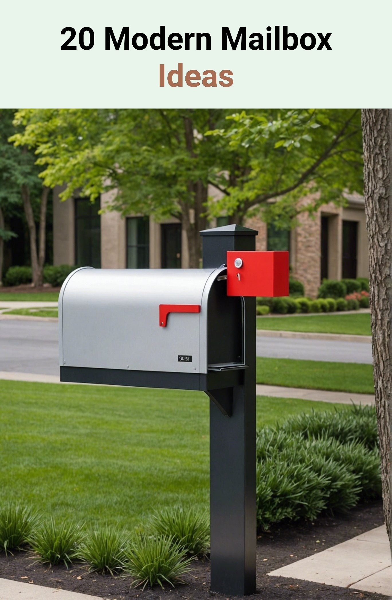 20 Modern Mailbox Ideas