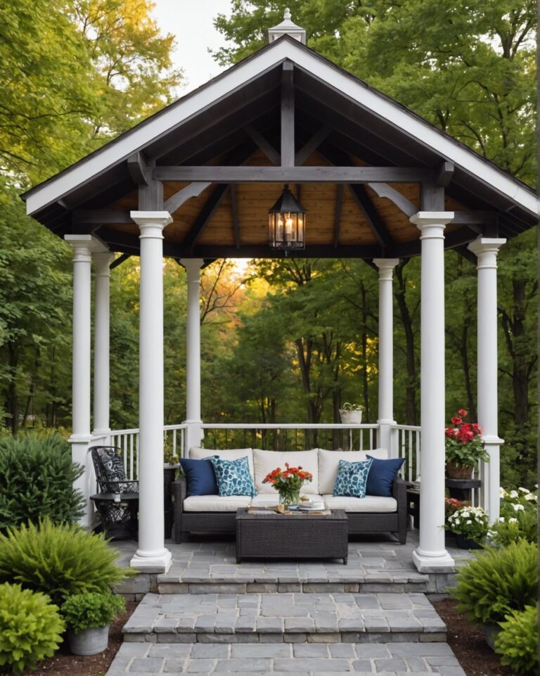 20 Outdoor Gazebo Ideas to Create a Shaded Oasis