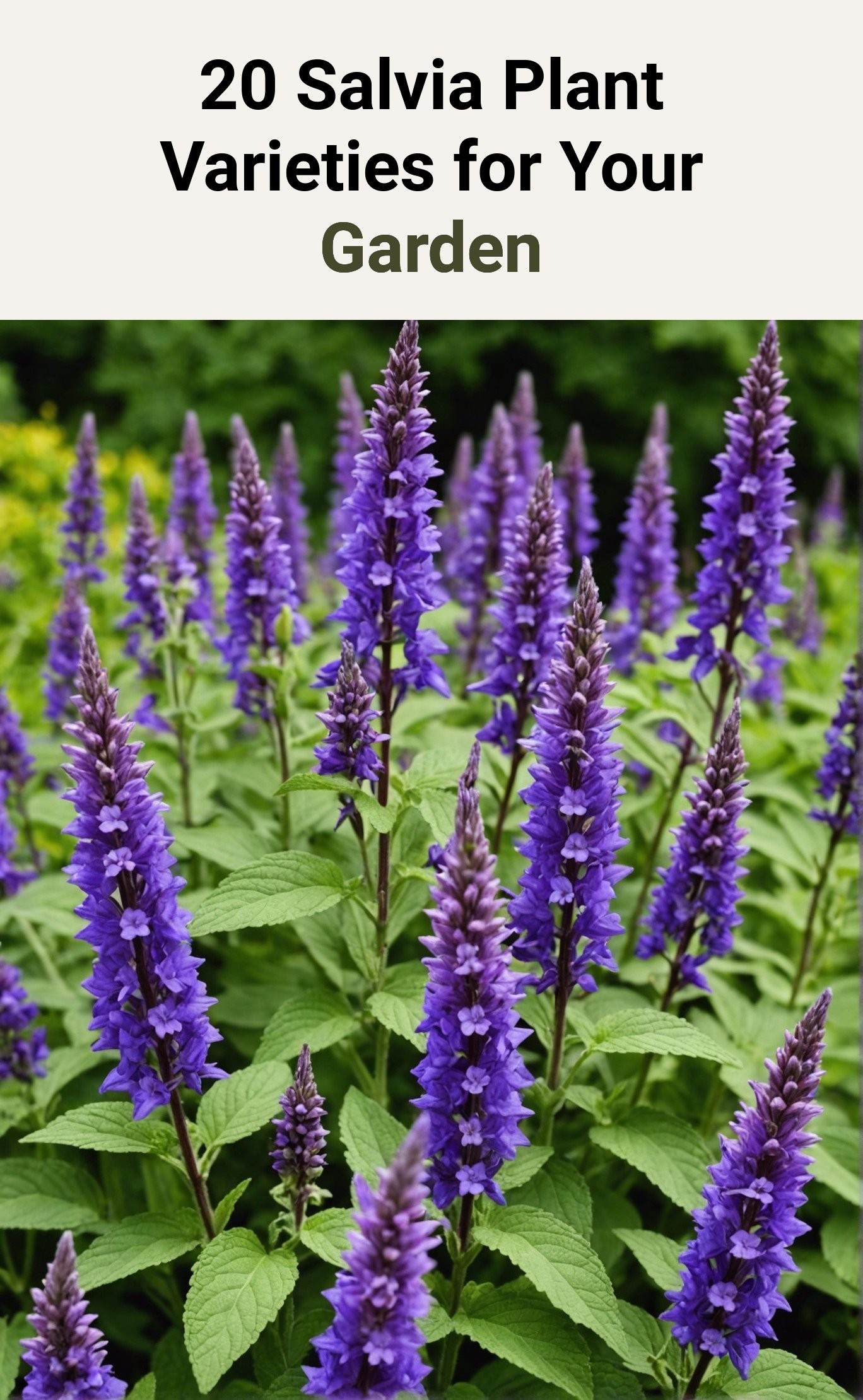 20 Salvia Plant Varieties for Your Garden