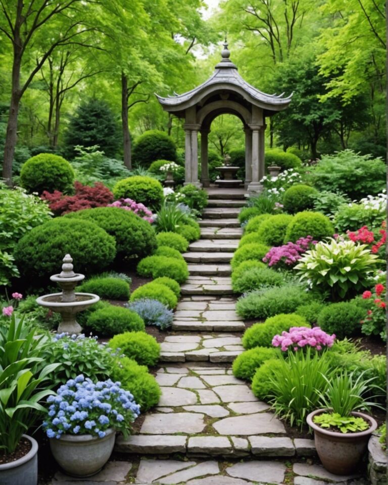 20 Serene Spiritual Garden Ideas for Tranquility