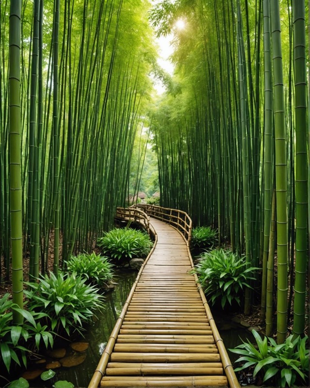 Bamboo Walkway