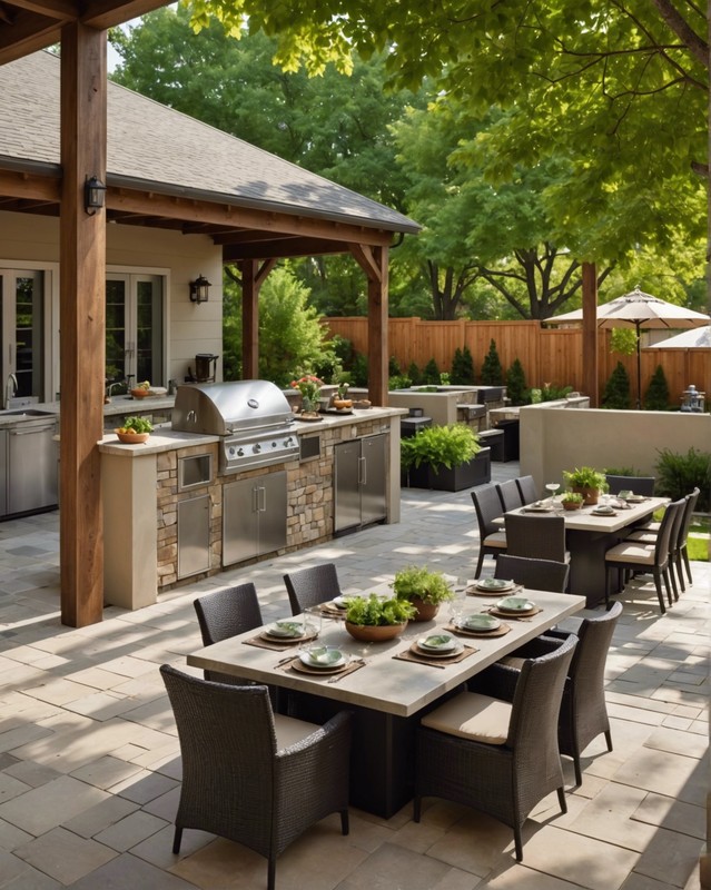 Build an Outdoor Kitchen and Dining Area