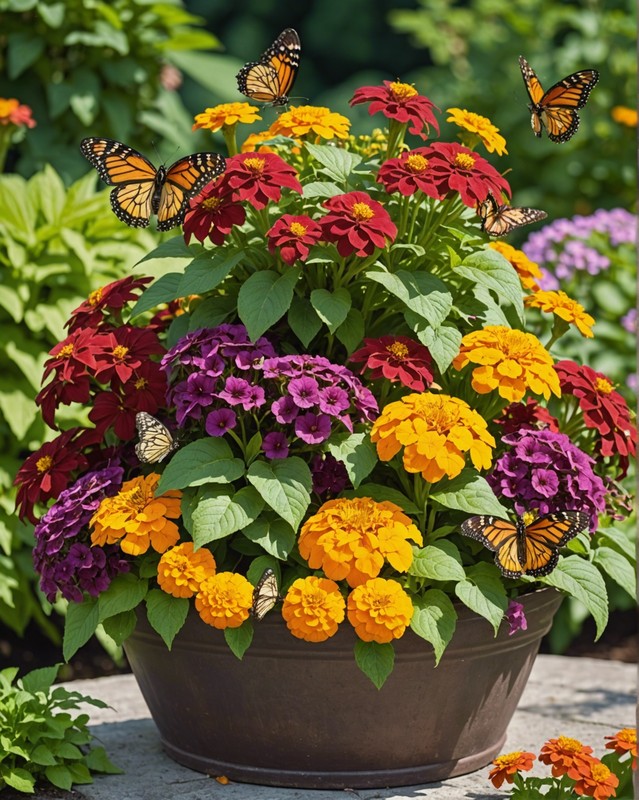Butterfly Paradise: Create a Coleus Container with Butterfly-Friendly Flowers