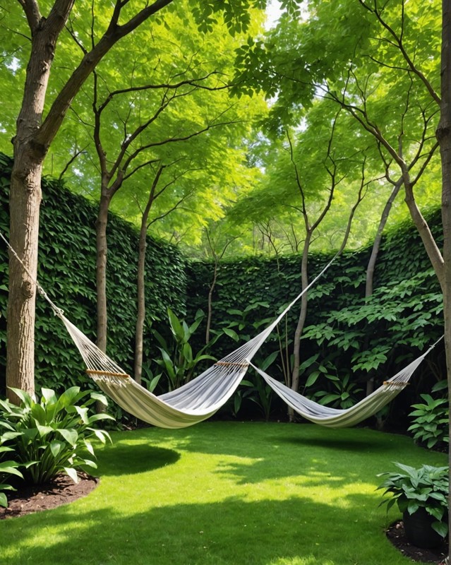 Create Secluded Areas for Relaxation