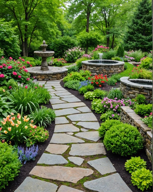 Crushed Stone Walkway