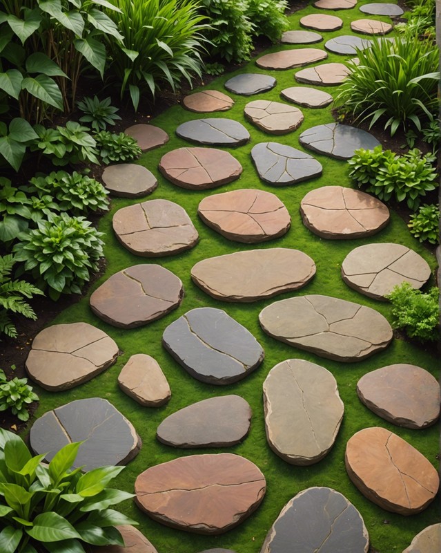 Flagstone Stepping Stones