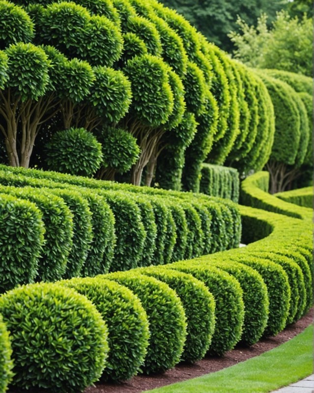 Low Boxwood Hedge