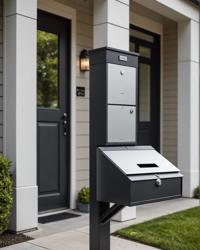 Mailbox with Package Delivery Slot