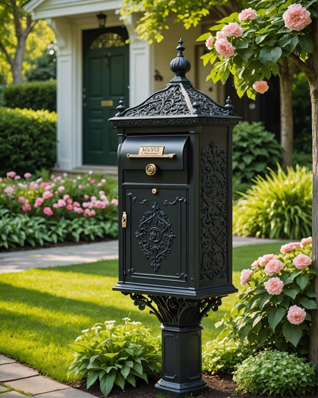 Mailbox with Post Mount