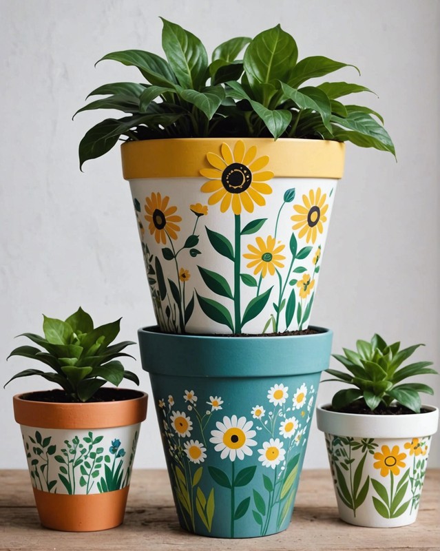 Nature-Inspired Flower Pot