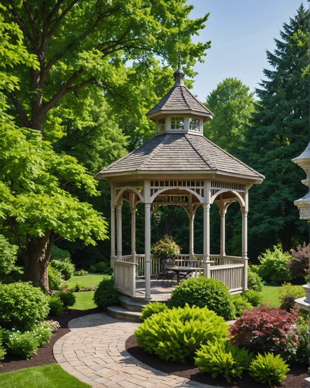 Octagonal Gazebo with Cupola