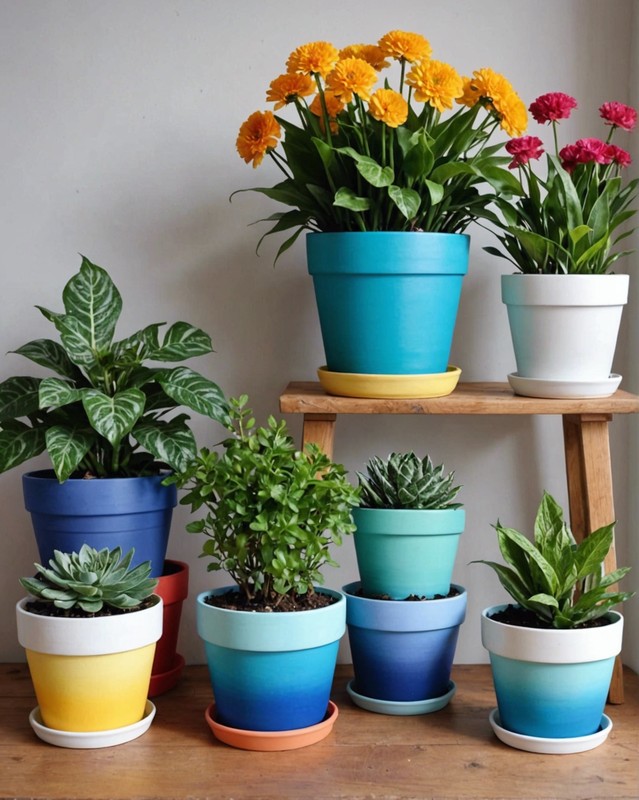 Ombre Flower Pot