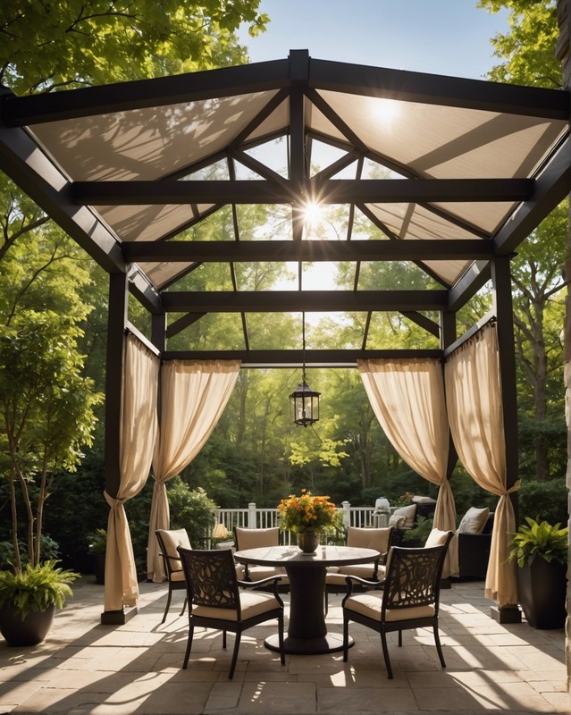 Retractable Gazebo with Canopy