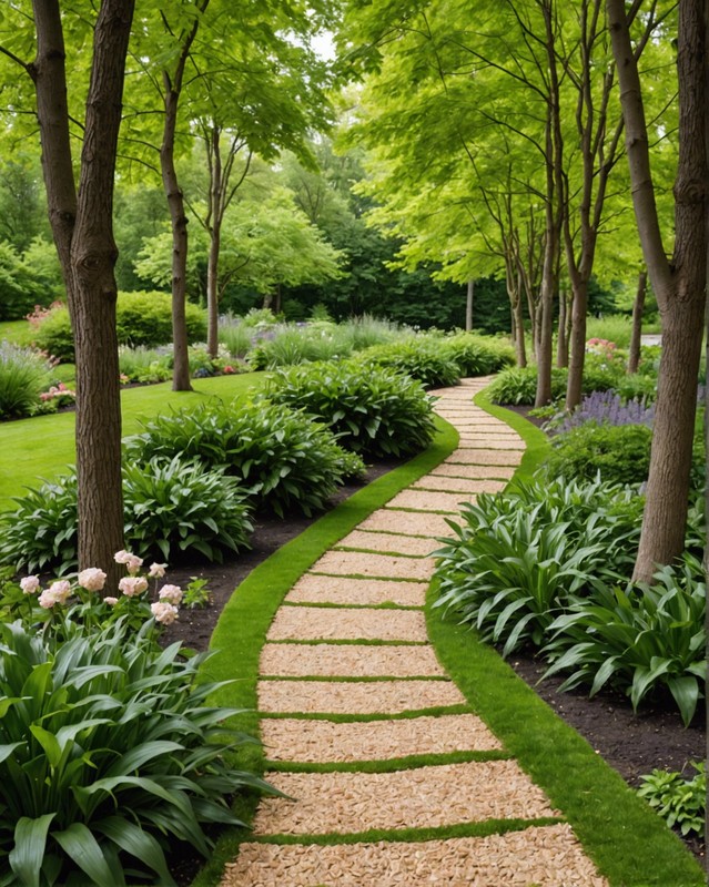 Wood Chip Pathway