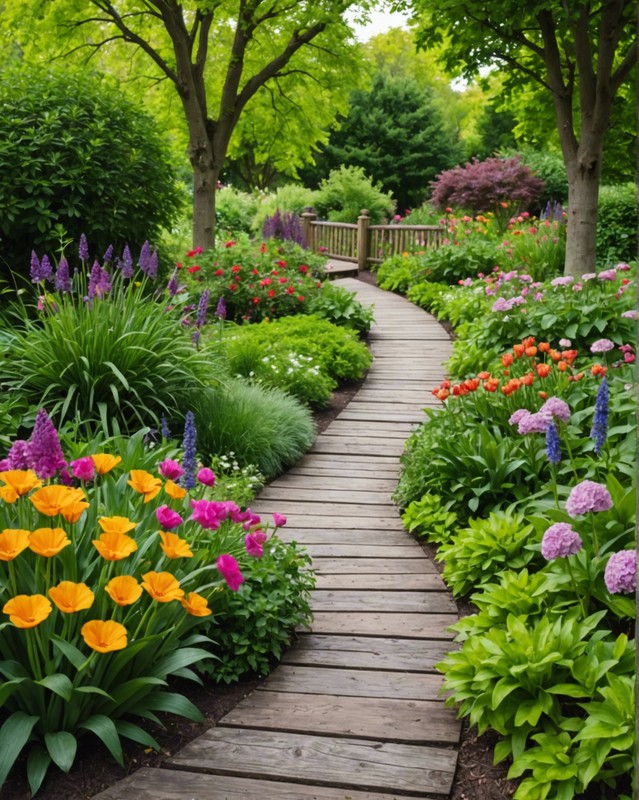 Wooden Plank Walkway