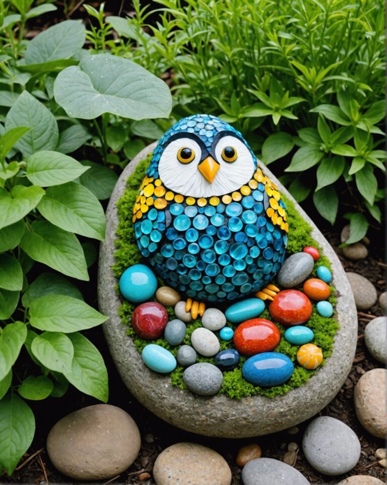 20 Beautiful Garden Rock Art Ideas