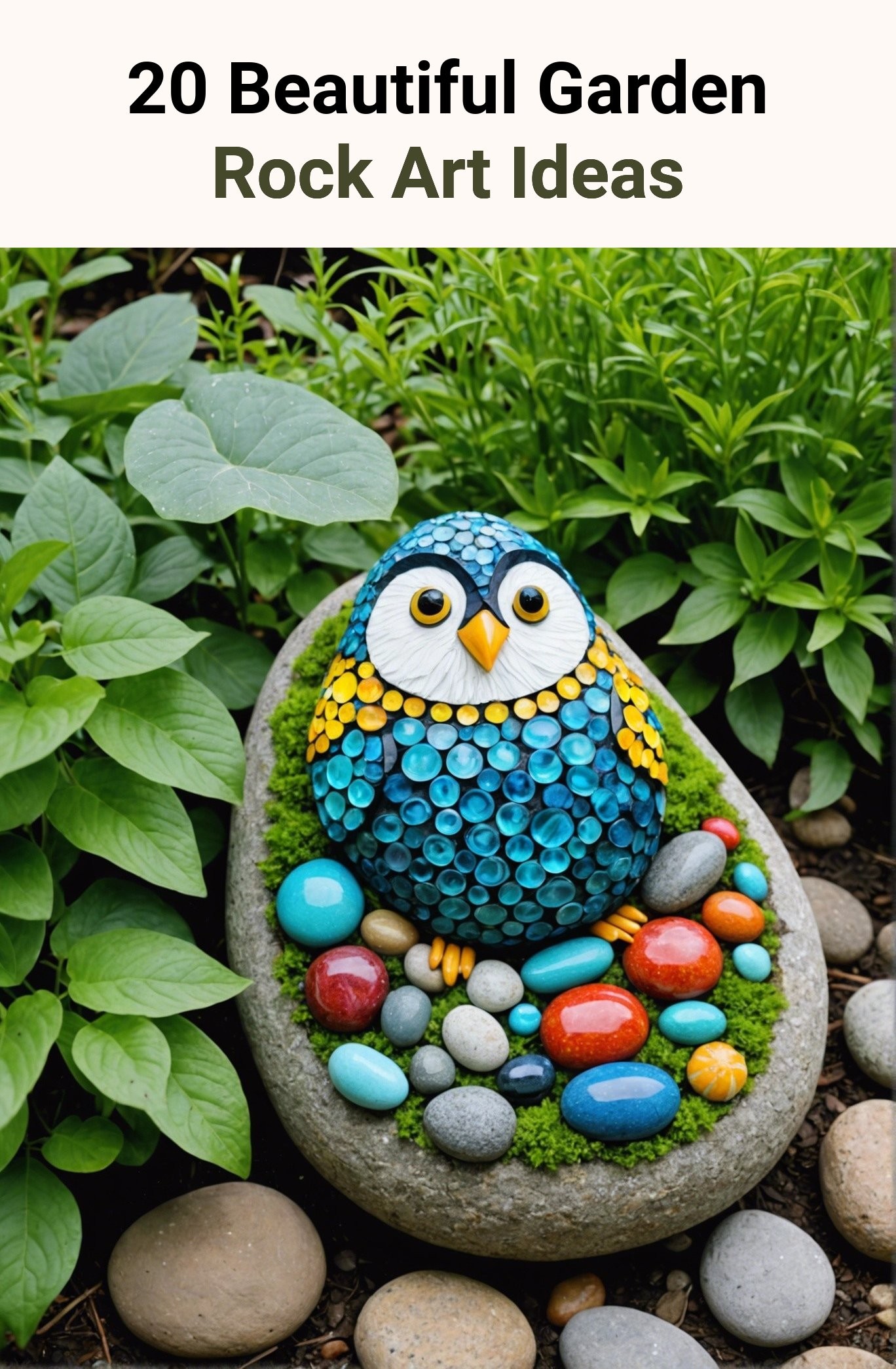 20 Beautiful Garden Rock Art Ideas
