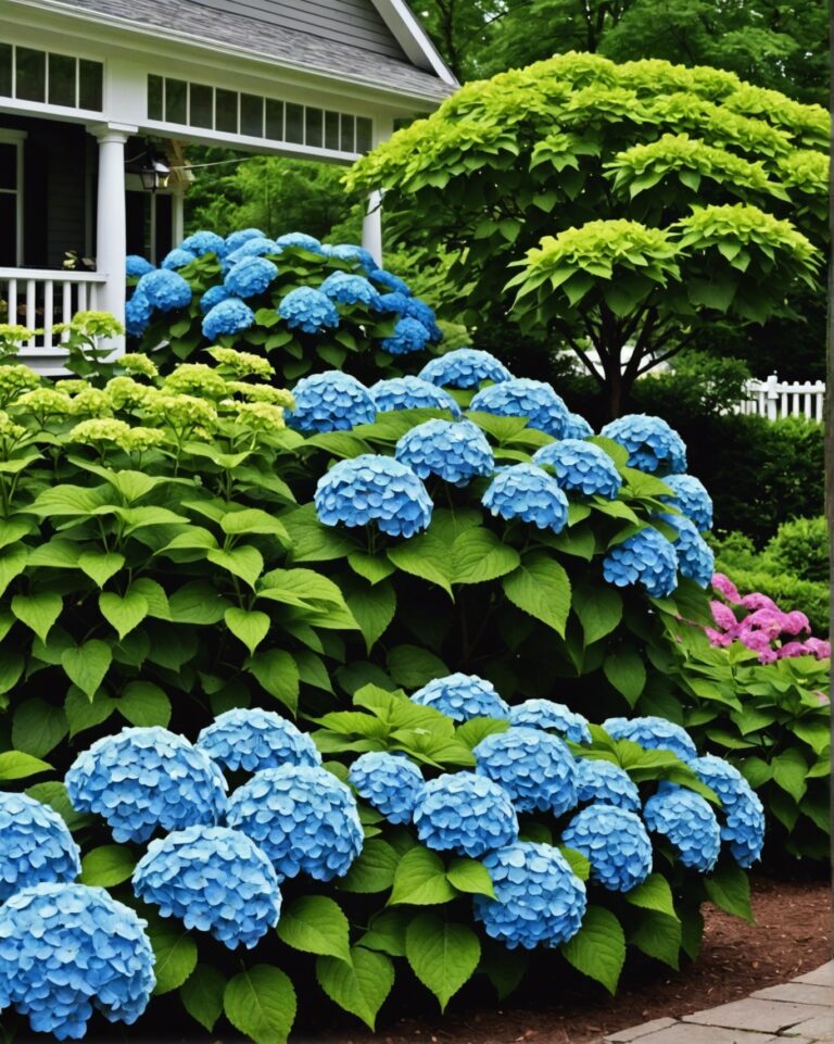 20 Beautiful Hydrangea Landscaping Ideas